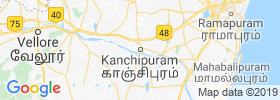 Kanchipuram map